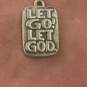 James Avery Let Go Let God charm